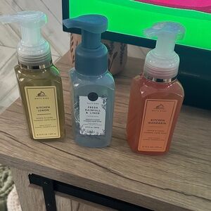 White Barn Hand Soap Trio